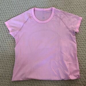 Pink Lululemon Tshirt, Size 6